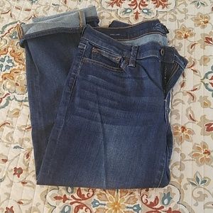 Lucky Brand Sweet Crop jeans Sz 10/30